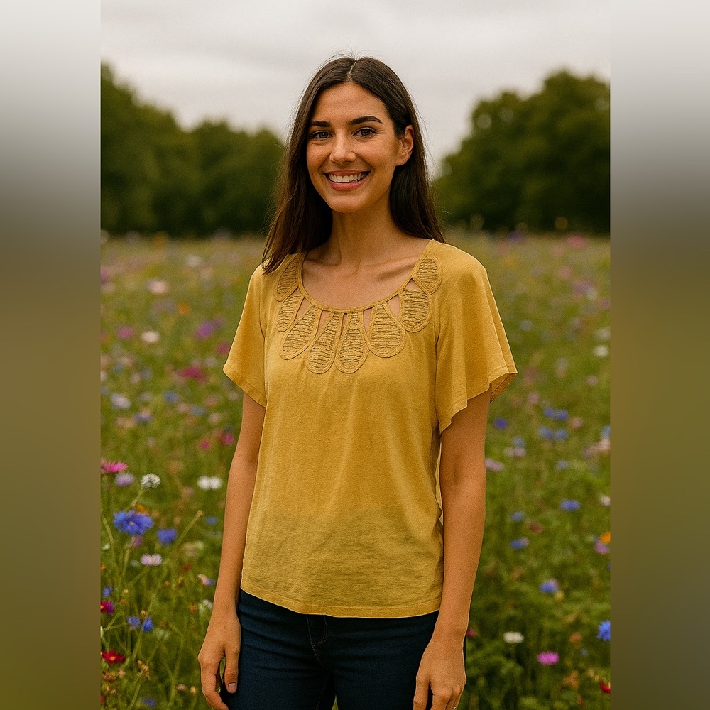 3.1 Phillip Lim Yellow Blouse